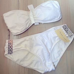 NWT Trina Turk White Bikini Set